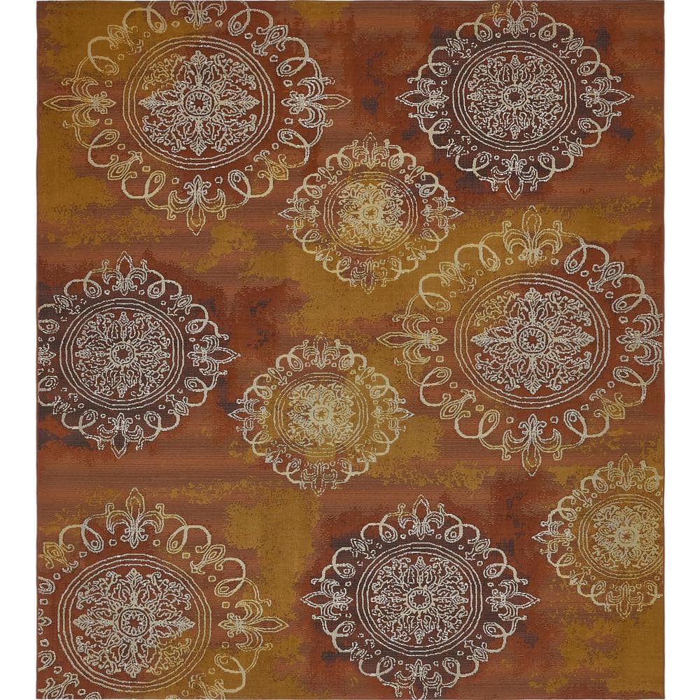 Outdoor Trio Rust Red 10' 0 x 12' 0 Area Rug price history on PriceWatchPro