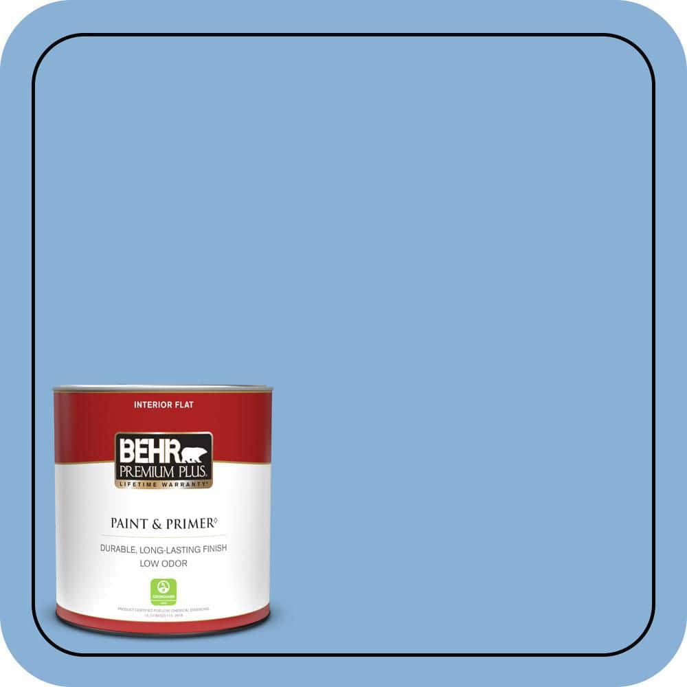 1 qt. #PPU15-12 Bluebird Flat Low Odor Interior Paint & Primer price history on PriceWatchPro