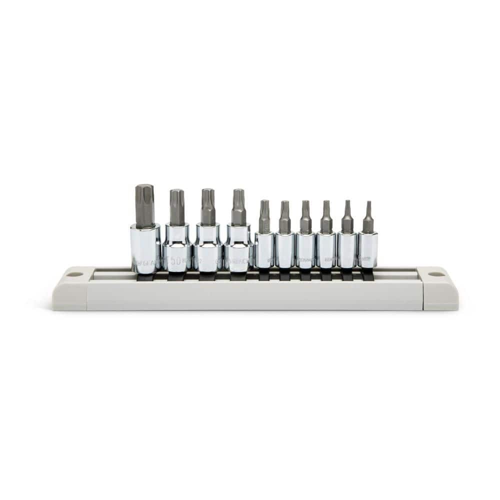ちぇる　38 GEARWRENCH 1/4 in. and 3/8 in. Drive Torx Bit Socket Set (10-Piece