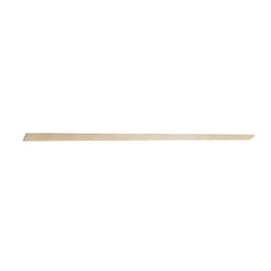 Lancaster Series 96-in W x 0.75-in D x 4.25-in H Cabinet Crown Molding in Stone Wash
