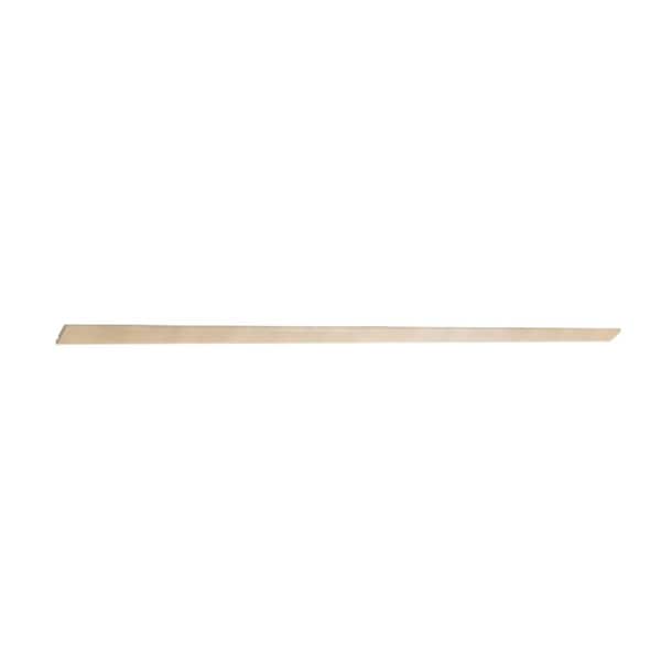 LIFEART CABINETRY Lancaster Series 96-in W x 0.75-in D x 4.25-in H Cabinet Crown Molding in Stone Wash