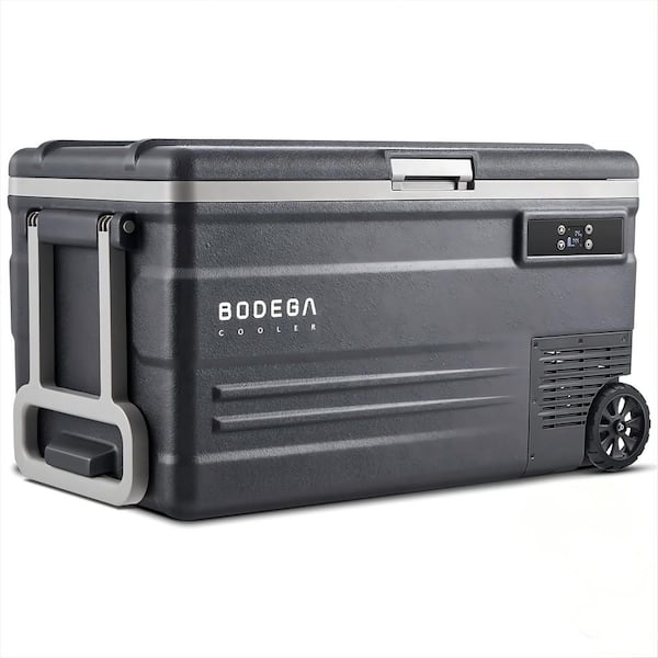 BODEGA 80 Qt. 12-Volt Car Refrigerator, minus 4/68-Degree Outdoor ...