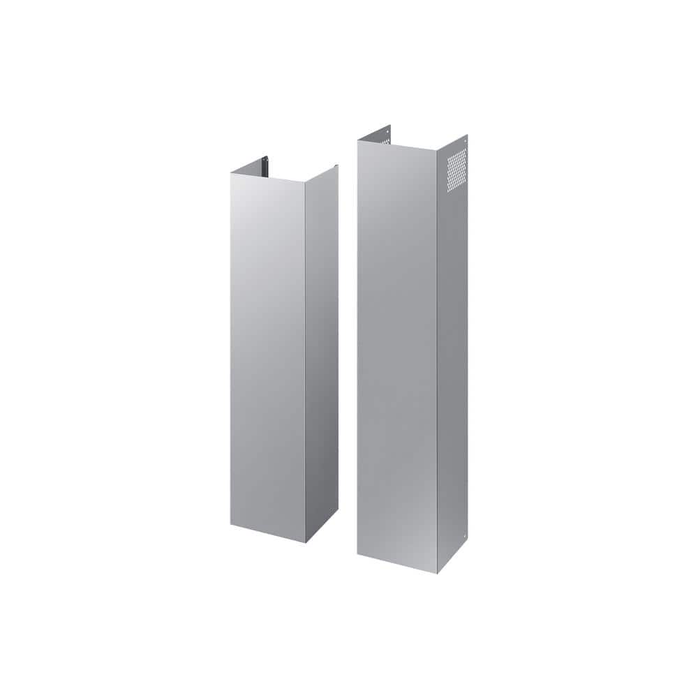 Chimney Range Hood Extension Kit in Stainless Steel