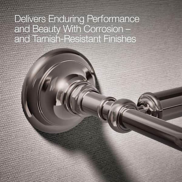 KOHLER Artifacts Wall Mounted Pivoting Toilet Paper Holder in