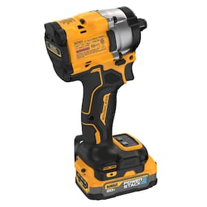 20V Lithium-Ion Cordless Compact 1/2 in. Impact Wrench Kit, (1) 1.7Ah Battery, and Charger