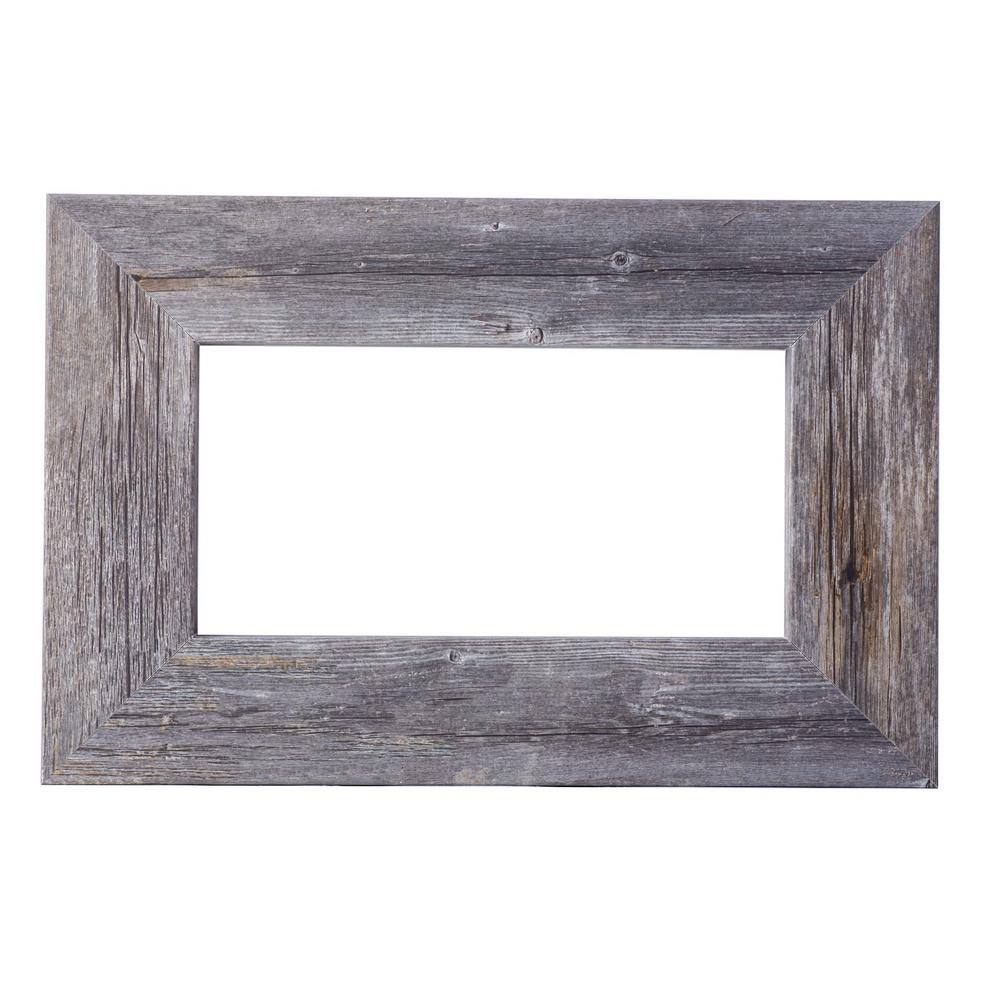 American Barn 66 in. W x 42 in. H DIY Mirror Frames Kit in Gray price history on PriceWatchPro