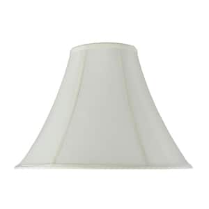 16 in. x 12 in. Off White Bell Lamp Shade