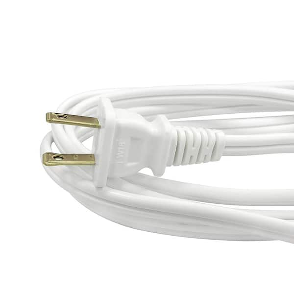 HDX 12 ft. 16/2 Cube Tap Extension Cord, White HW16212HDW - The