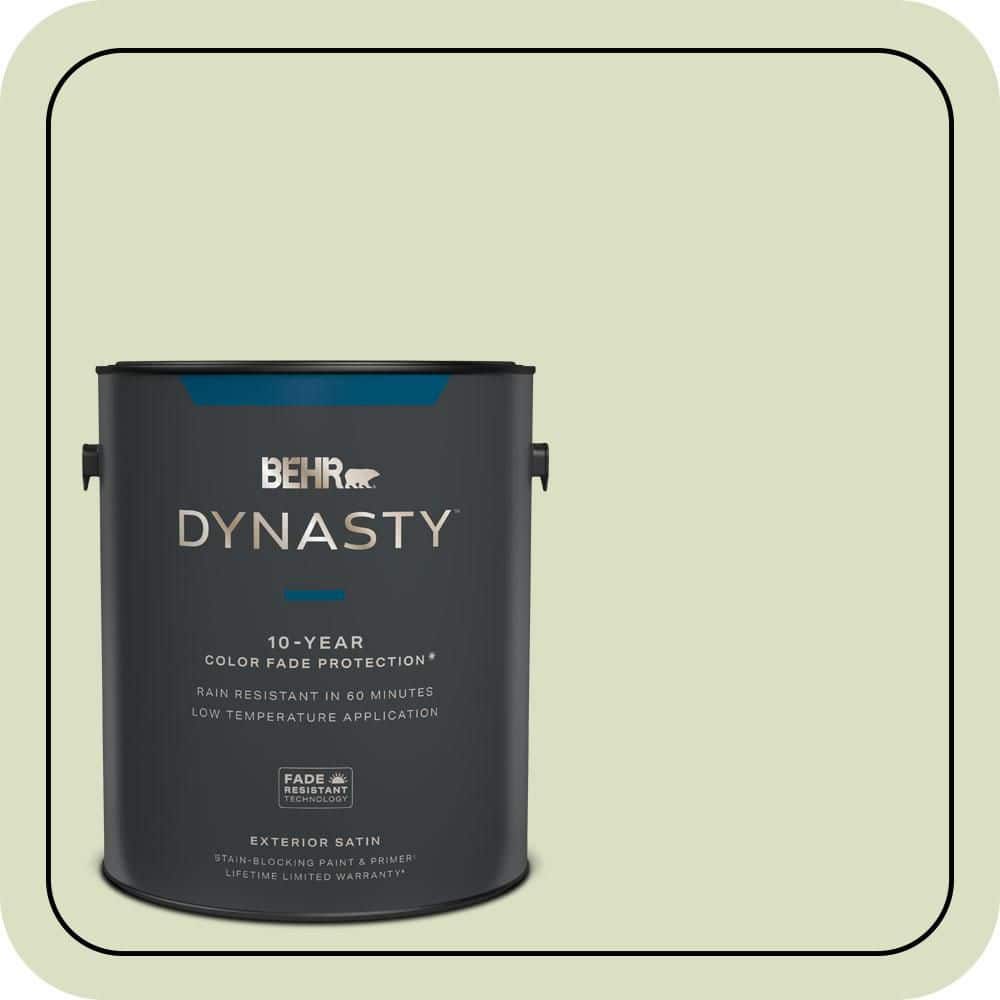 1 gal. #MQ3-47 Airy Green Satin Enamel Exterior Stain-Blocking Paint & Primer price history on PriceWatchPro