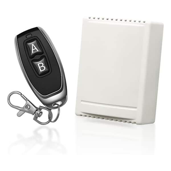 Universal Receiver with Remote Control for Swing Sliding Gate and Garage Door Openers, HomeLink Compatible Accessory