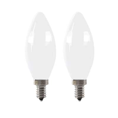 E14 4W LED Light Bulb,European Base,Warm White 3000K, 40W Incandescent Bulb  Equivalent, 360LM, AC 110V-130V,(Pack fo 5).