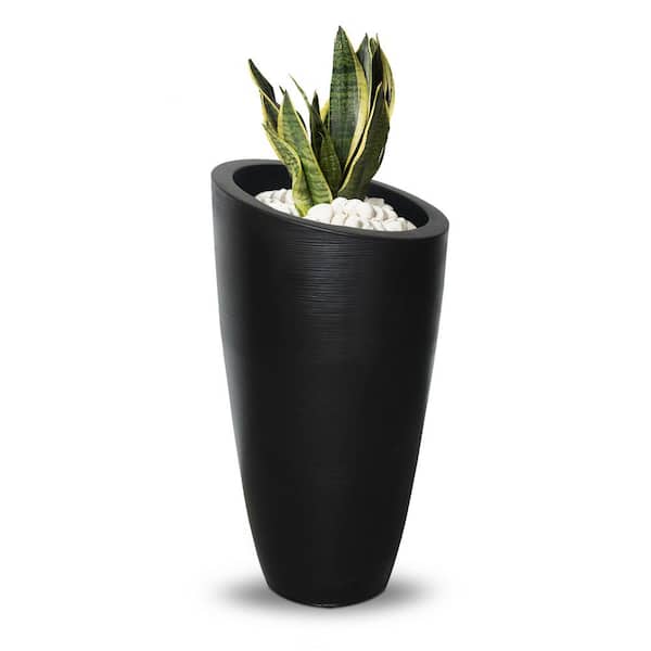 Mayne Modesto 42in Tall Planter - Black Mayne Modesto 42in Tall Planter - Black