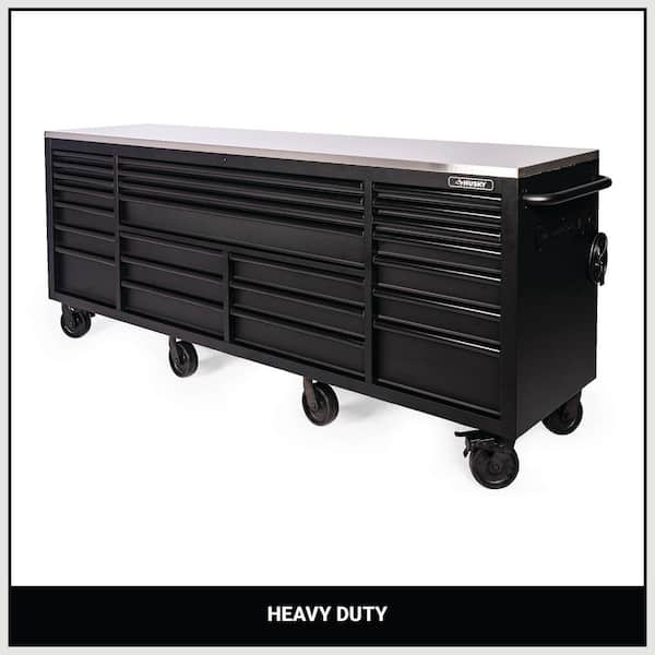 Reviews for Husky Tool Storage Heavy Duty 96 in. W x 24 in. D Matte