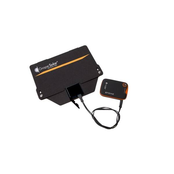 Grape Solar 8-Watt Portable Device Charging Kit