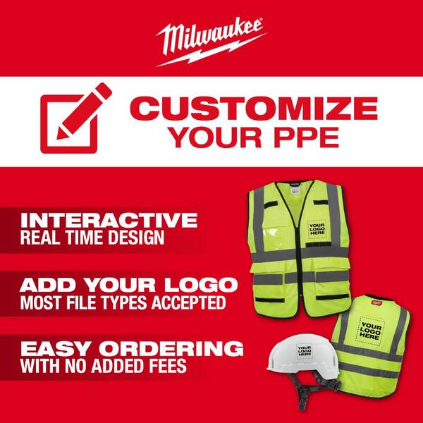 Performance 4X-Large/5X-Large Yellow Class 2-High Visibility Safety Vest with 15-Pockets (2-Pack)