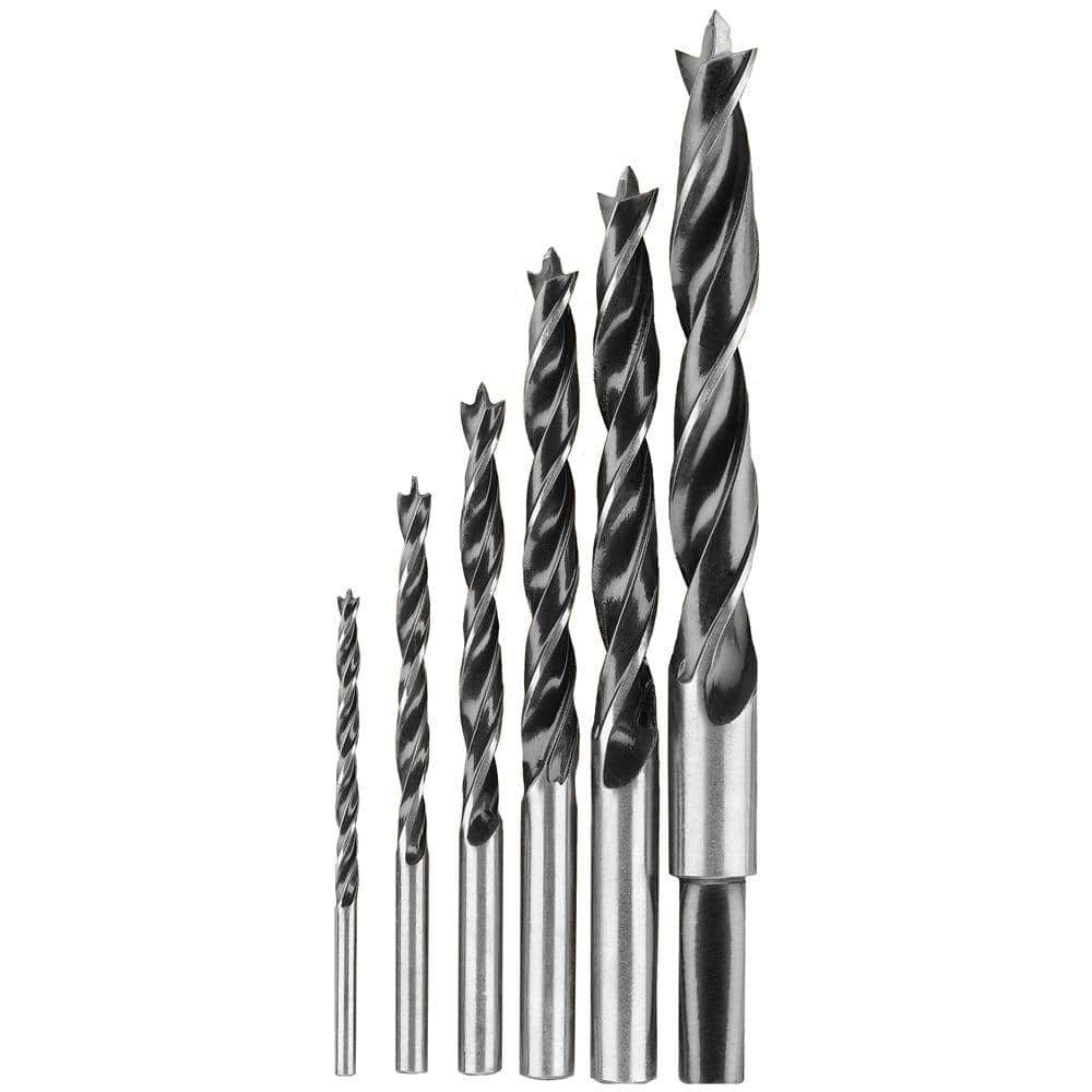 can brad point drill bits be used on metal?