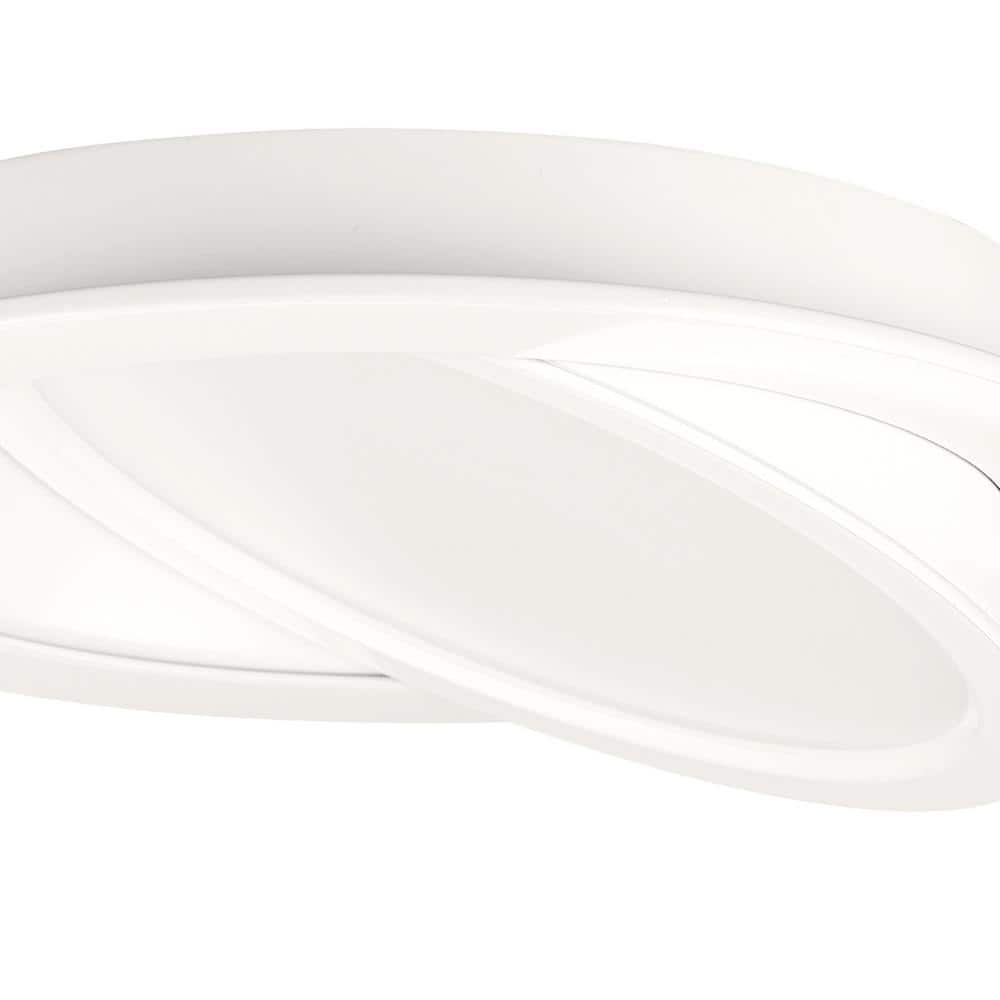 White 6-Inch Dimmable LED Recessed Lighting Kit