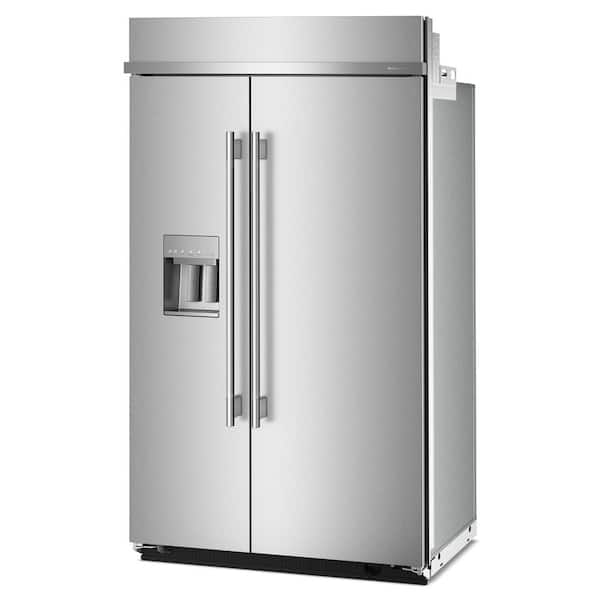 KitchenAid 48 in. 29.4 cu.ft. Built-In Side-by-Side Refrigerator