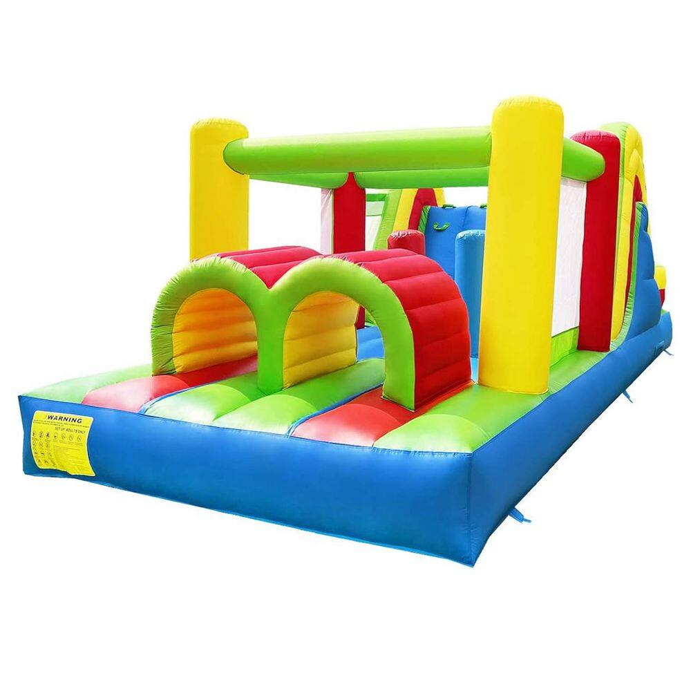Inflatable Bounce House with Large Slide 21.3'L x 9.2'W x 7.9'H 420D Puncture-Resistant Material Bright Color 1 Pack price history on PriceWatchPro