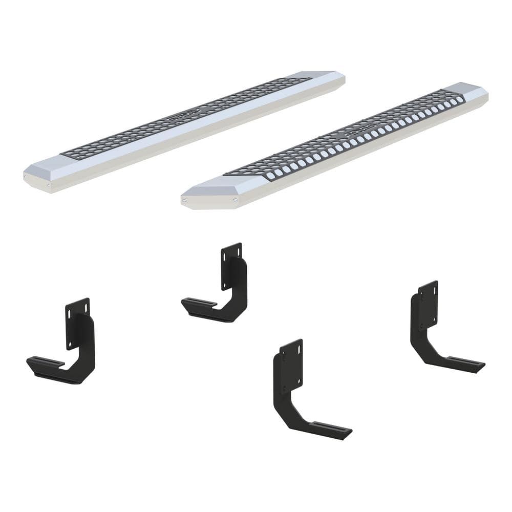 AdvantEDGE Chrome Aluminum 75-Inch Truck Running Boards, Select Ford F-250, F-350 Super Duty -  Aries, 2555014