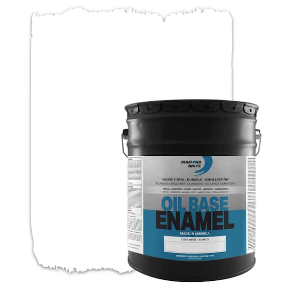 3200 Series 5 Gallon 3200 White High Gloss Oil Enamel Paint