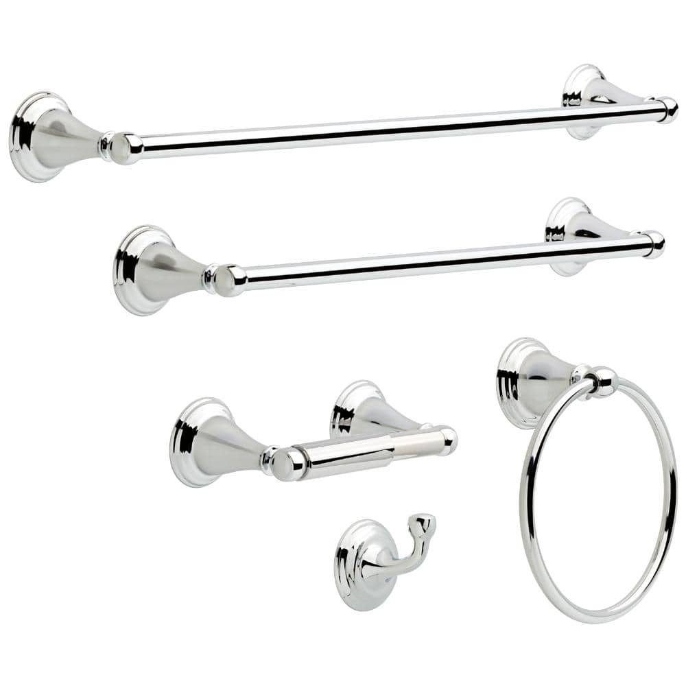 Windemere 18" Chrome Wall Mounted Towel Bar