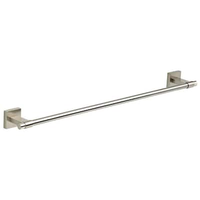 Maxted 24 in. Towel Bar in Brushed Nickel