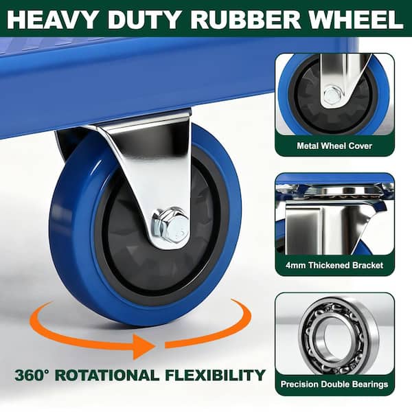 maocao hoom 1320 lbs. Capacity Platform Truck Foldable Push Hand