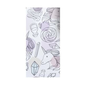 Mind Reader Vinyl Unicorn Locker Wallpaper Repositionable Magnetic  Wallpaper Removable Decorative Wall Covering in Multi-Color WALLUNI-ASST -  The Home Depot