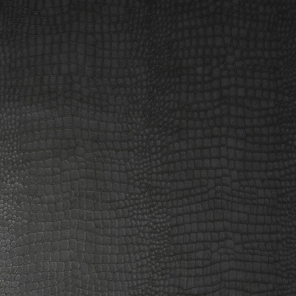 TRANSFORM Croc Black Removable Peel and Stick Wallpaper 120484 - The ...