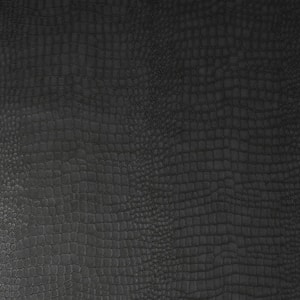 Croc Black Removable Peel and Stick Wallpaper