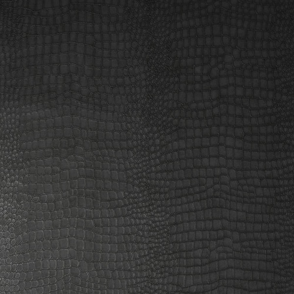 TRANSFORM Croc Black Removable Peel and Stick Wallpaper
