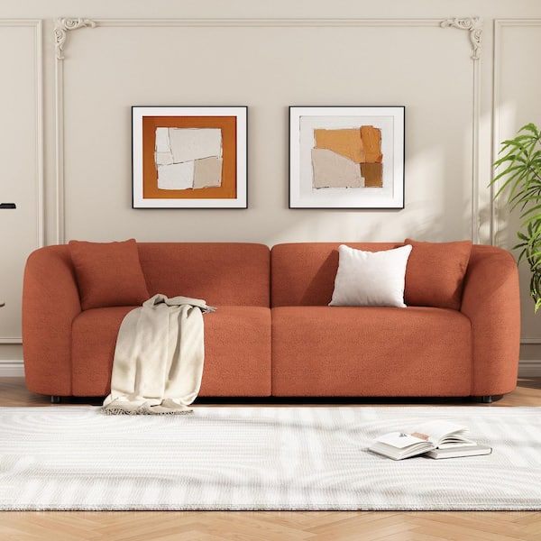CHRISTOPHER KNIGHT HOME Nymora Modern 3-Seater Rolled