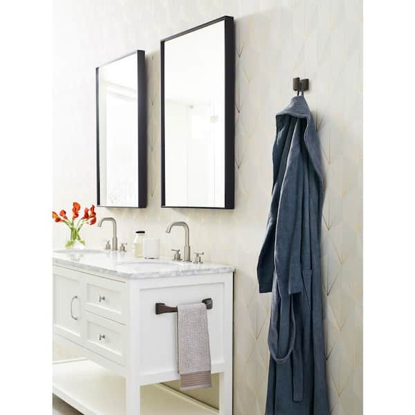 Revitalize 9 in. Wall Mounted Towel Bar in Oil-Rubbed Bronze