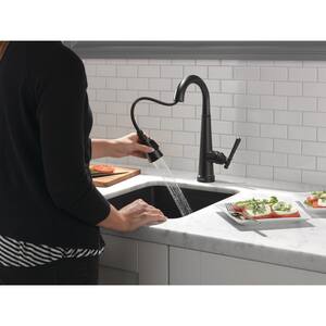 Emmeline Single-Handle Bar Faucet with Touch2O in Matte Black