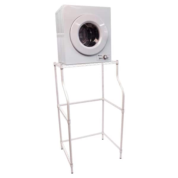 Dryer Stand: Portable Top or Front Loading Washer Machine and Dryer Holder  Shelf
