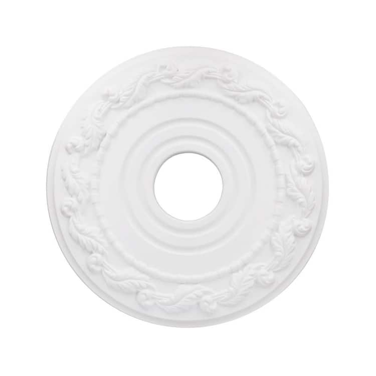 Hampton Bay 16 in. White Decorative Ceiling Medallion