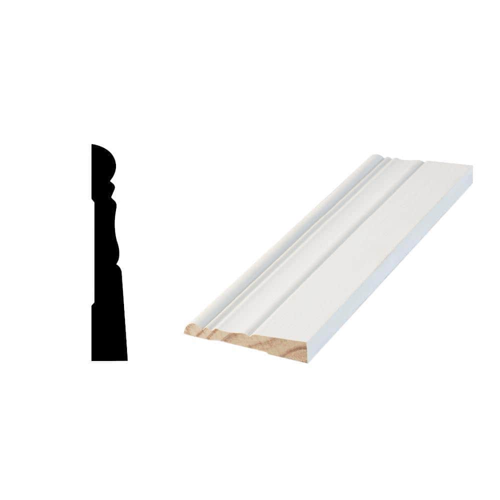 Woodgrain Millwork WG C200 1/2 in. x 31/4 in. Primed FingerJointed