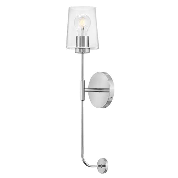Kline 5.0 in. 1 Light Chrome Vanity Light