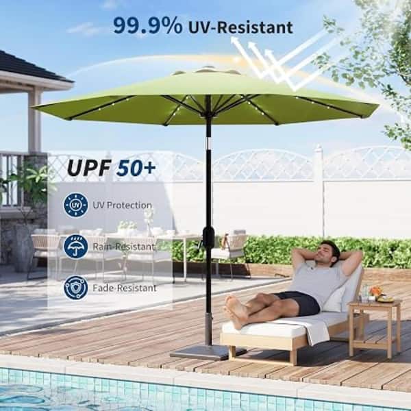 cheap white patio umbrellas Business & Pleasure Co. The Umbrella 10 ft. Outdoor Patio Size:8.5x8.5 Women's Each of the alternating