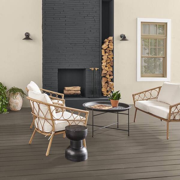 BEHR DECKplus 1 gal. #720D-5 Mocha Accent Solid Color
