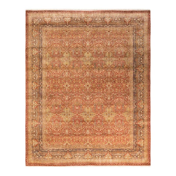 Solo Rugs Mogul One-of-a-Kind Traditional Pink 8 ft. 3 in. x 10 ft. 3 in. Area Rug