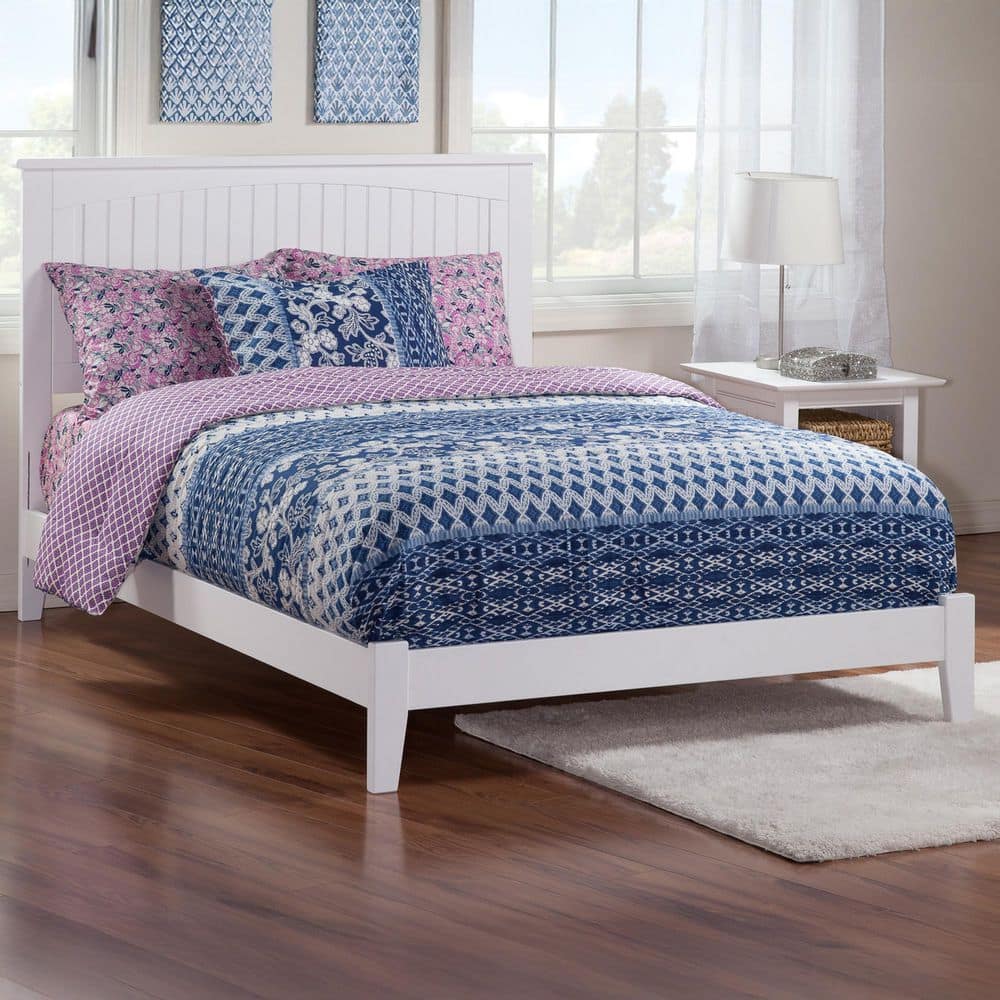 AFI Nantucket White Solid Wood Frame Full Panel Bed AR8231032 AFI Nantucket White Solid Wood Frame Full Panel Bed AR8231032
