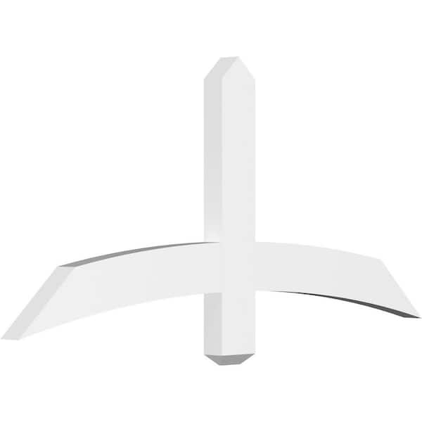 Ekena Millwork Bellingham 48 in. W x 22 in. H x 2 in. D Signature Polyurethane Bracket