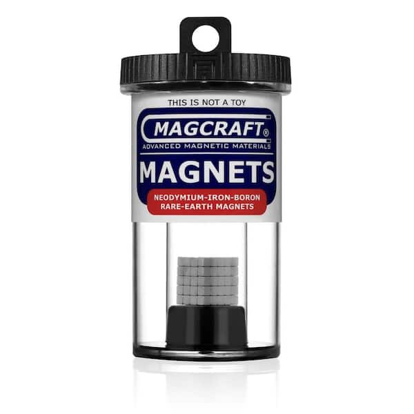 Magcraft Rare Earth 1/8 in. Cube Magnet (100-Pack)