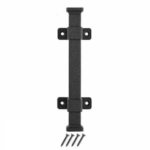 10 in. Matte Black Heavy-Duty Door Pull