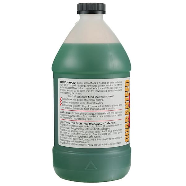 Instant Power Commercial Drain Maintainer 1 gal, Liquid, Safe for Septic  Tanks, Non-Corrosive, Cleans Pipe Walls