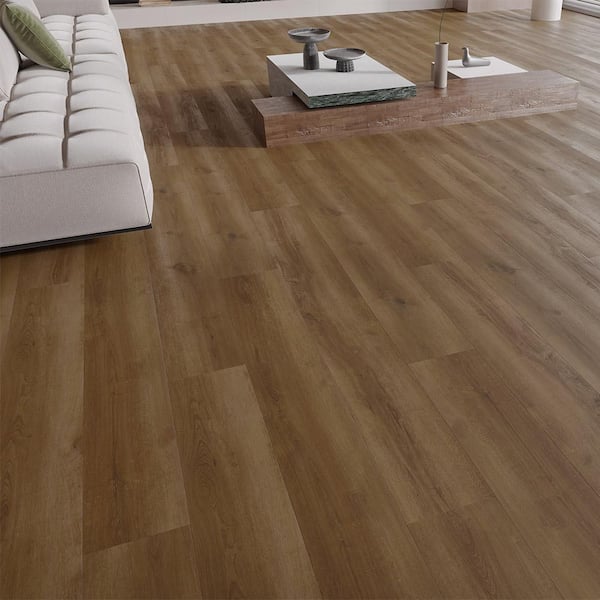 Remote George Town 28 MIL x 9 in. W Click Lock Waterproof Luxury Vinyl Plank Flooring (27.48 sq. ft./case)