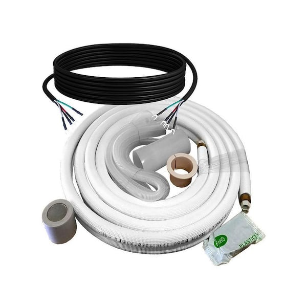 Pioneer Copper Piping Kit for Mini Split Installation 1/4 in. - 1/2 in., 10 ft.