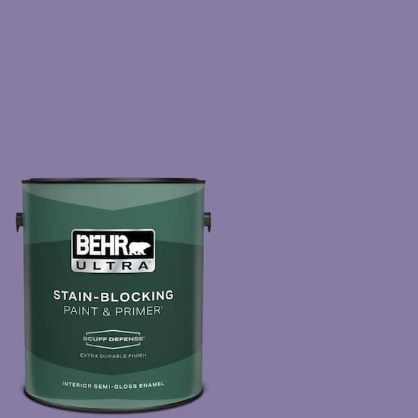 BEHR ULTRA 1 gal. #M560-5 Second Pour Extra Durable Semi-Gloss Enamel Interior Paint & Primer